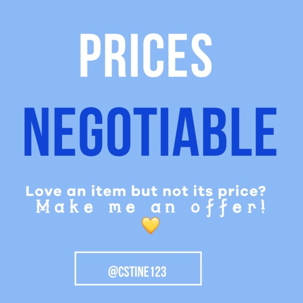 Offers welcome. 🤗 Bundle for extra savings!